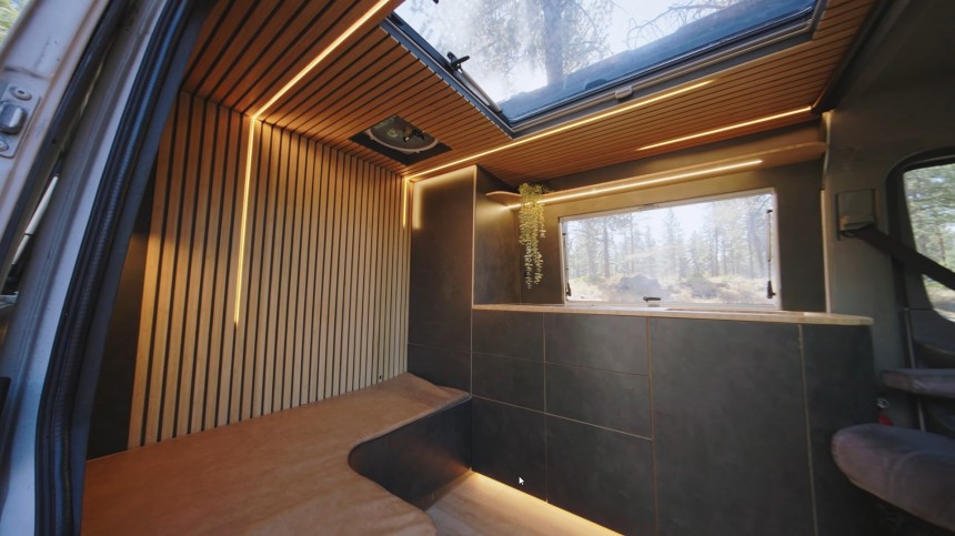 This Old Sprinter T1N Van Hides a Modern, Space\-Maximizing Apartment on Wheels This Old Sprinter T1N Van Hides a Modern, Space\-Maximizing Apartment on Wheels