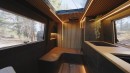 This Old Sprinter T1N Van Hides a Modern, Space-Maximizing Apartment on Wheels