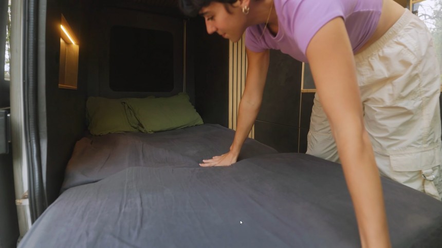 This Old Sprinter T1N Van Hides a Modern, Space\-Maximizing Apartment on Wheels This Old Sprinter T1N Van Hides a Modern, Space\-Maximizing Apartment on Wheels