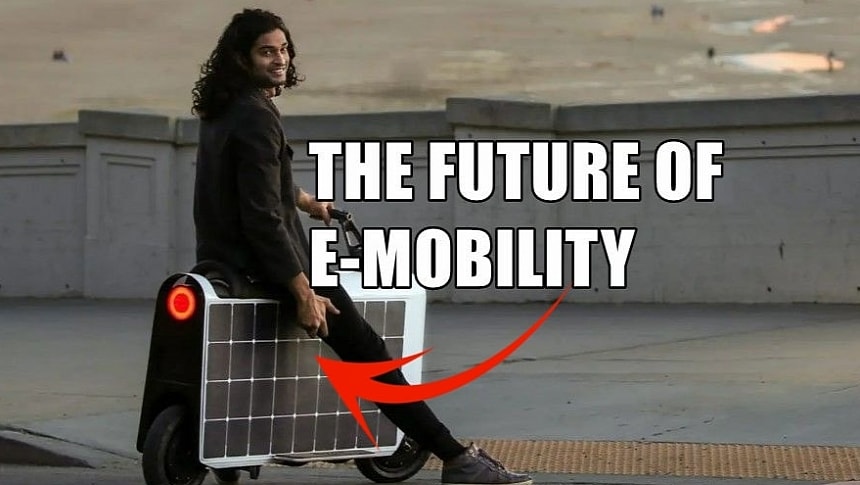 Lightfoot is a solar-powered scooter that promises unlimited range