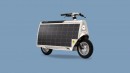 Lightfoot is a solar-powered scooter that promises unlimited range