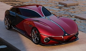 Unofficial Alfa Romeo Pausa Design Project Restarts Styling Innovation at the Ailing Brand