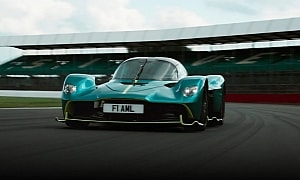 Watch the Aston Martin Valkyrie Lap Silverstone Faster Than Any Other Road Car