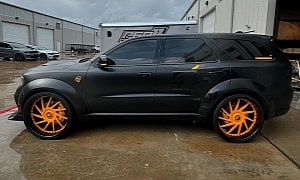 Widebody Dodge Durango SRT Hellcat on 26s Is an Obscenely-Cool Super SUV