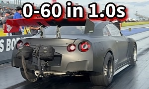 World's Fastest Nissan GT-R Hits 60 MPH Quicker Than You Can Say Godzilla on Steroids