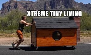 World's Smallest Tiny House Is Just 24 Square Feet, but Mobile and Packed With Amenities
