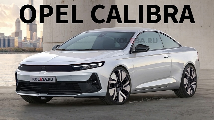 New Opel Calibra - Rendering