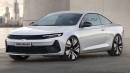 New Opel Calibra - Rendering
