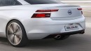 New Opel Calibra - Rendering